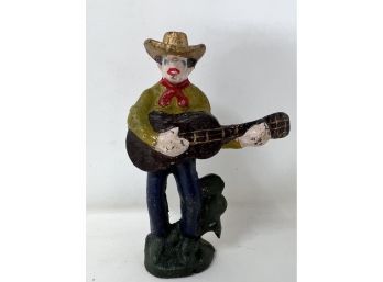 Cast Iron Cowboy Country Singer Bottle Opener