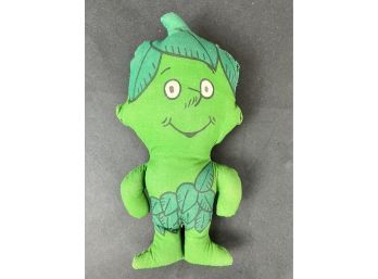 Vintage 70s Jolly Green Giant Little Sprout 12' Plush