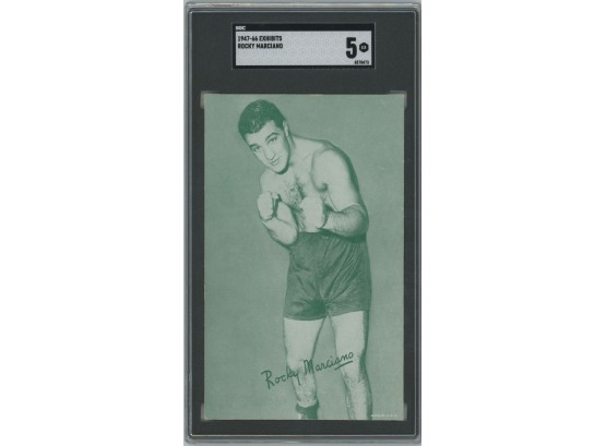 1947-66 Exhibits Rocky Marciano SGC 5