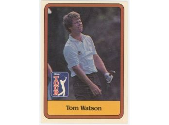1981 Donruss Golf Tom Watson Rookie