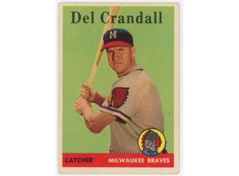 1958 Topps Del Crandall