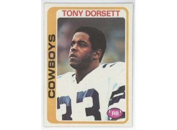 1978 Topps Tony Dorsett Rookie