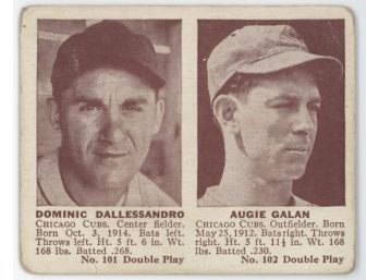 1941 Double Play Dominic Dallessandro/ Augie Galan