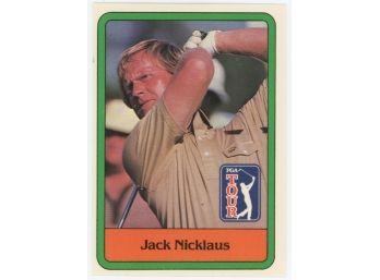 1981 Donruss Golf Jack Niklaus Rookie