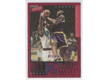2001 Ultimate Victory Red Kobe Bryant #/350