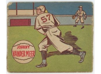 1943 MP&Co Johnny Vander Meer