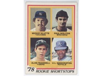 1978 Topps Paul Molitor Rookie