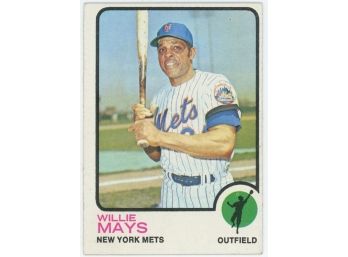 1973 Topps Willie Mays (Last Playing Era Card)