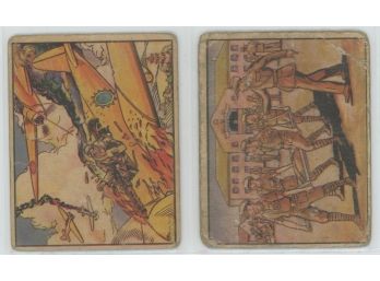 Lot Of (2) 1938 Horrors Of War Cards