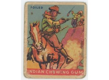 1933 Indian Gum #214 Foiled