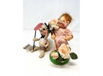 'easter' Annalee Figures With Tags