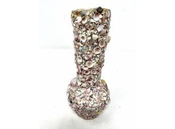 Vintage Small Seashell Vase