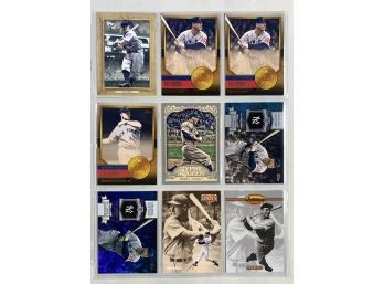 Lou Gehrig Baseball Card Lot
