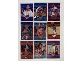 Lot Of 9 Michael Jordan Basketball Cards