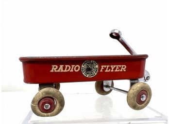 Antique Miniature Radio Flyer Wagon