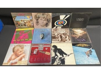 Estate Fresh Vinyl Lot Including Van Halen, The Doors And More!