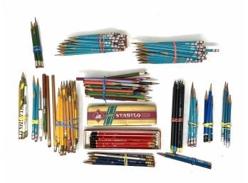 Large Lot Of Vintage Pencils - Including Advertising