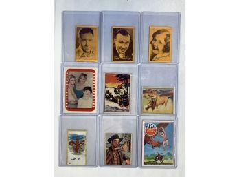 Collection Of Vintage NON Sports Cards