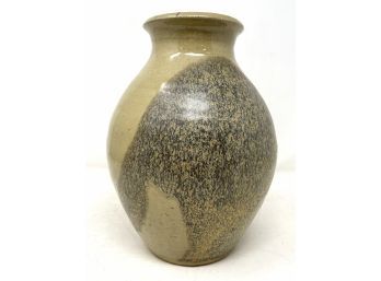 Large Studio Art Pottery Vase - Signed