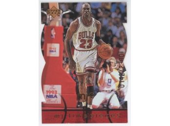 1998 Upper Deck MJX Michael Jordan Die Cut #/2300
