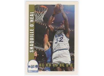 1992 Hoops Shaquille O'Neal Rookie