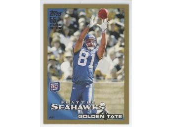 2010 Topps Gold Golden Tate Rookie #/2010