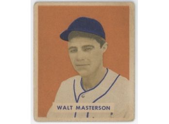 1949 Bowman Walt Masterson
