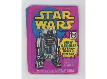 Unopened 1977 Topps Star Wars Series 3 Wax Pack