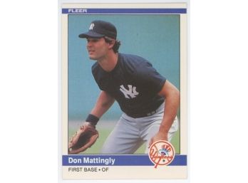 1984 Feer Don Mattingly Rookie