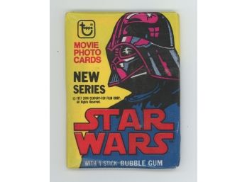 Unopened 1977 Topps Star Wars Series 2 Wax Pack
