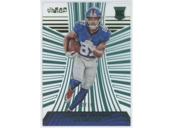 2016 Clear Visions Green Sterling Shepard Rookie #/19