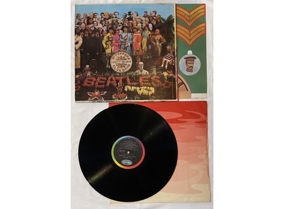 Beatles - Sgt. Peppers Lonely Hearts Club Band - MONO MAS-2653 VG Complete W/ Original Insert/ Inner Sleeve