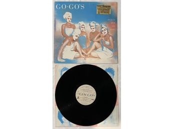 Go-Go's - Beauty And The Beat - SIGNED BY ENTIRE BAND On Back Cover W/ Ticket SP70021 EX