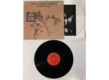 Bob Dylan - Slow Train Coming - AL36120 - EX Original Shrink And Hype Sticker