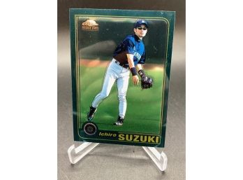 2001 Topps Chrome Ichiro Suzuki Rookie Card