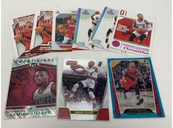 Damian Lillard Basketball Card Lot
