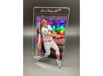 2020 Topps Update Mike Trout Foil Parallel