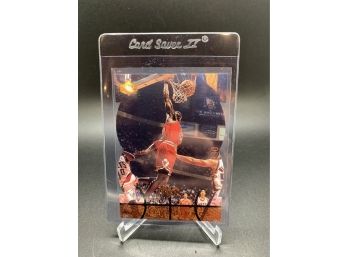 1998 Upper Deck Time Pieces Michael Jordan Die Cut Serial Numbered Out Of 230