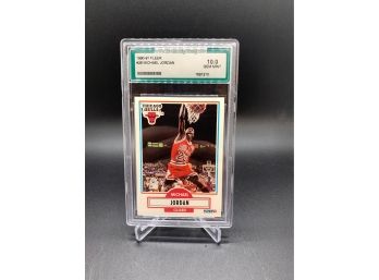 1990 Fleer Michael Jordan AGS Graded 10