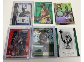 Old School Basketball Refractor And Serial Numbered Lot