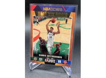 2019 Hoops Road To The Finals Giannis Antetokounmpo Serial Numbered Out Of 2019