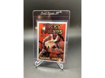 1996 Topps Seasons Best Sticky Fingers Michael Jordan