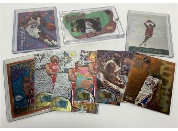 Jerry Stackhouse Rookie And Insert Card Lot