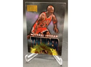 1997 Skybox Premium Thunder Lightning Michael Jordan And Scottie Pippen