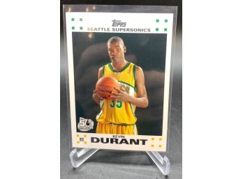 2007 Topps Rookie Set White Border Kevin Durant Rookie