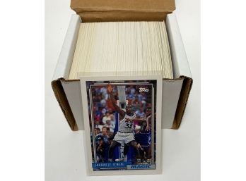 1992 Topps Basketball Second Series Complete Set With Shaquille Oneal Rookie Card