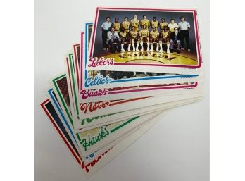 1980 Topps Basketball Team Posters Complete Set