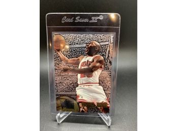 1995 Fleer Metal Silver Spotlight Michael Jordan