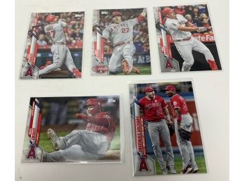 2020 Topps Update Mike Trout Baseball Card Lot