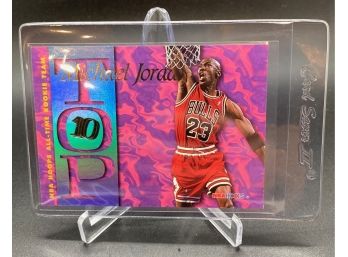 1995 Hoops Top 10 Michael Jordan